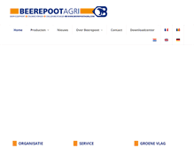 Tablet Screenshot of beerepootagri.com